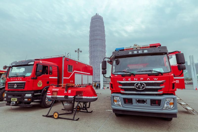 載荷百余公斤，在百米以上高層建筑滅火，旋翼無人機實現了！